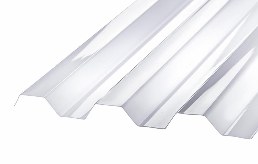 SUNLUX 2000PC, Trapesplate, 76/18, Opal, 1115mm x 2440mm